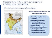 Integrating Variable Renewable Energy into the Grid: Key Issues and Emerging Solutions