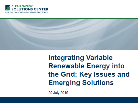 Slideshow - Integrating Variable Renewable Energy into the Grid: Key ...